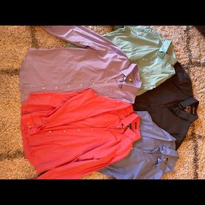 Men’s Large Express 1MX Dress Shirt Bundle